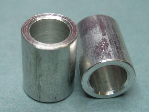 40 - Pieces Aluminum Spacer Standoff 7/16&#034;-Long 5/16&#034;-O.D. 0.215&#034;-I.D.