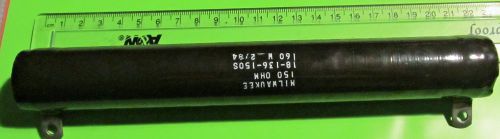 Fixed Wire Resistors,Milwaukee,18-136-150S,150 Ohm,160 watt,8 1/2 inches,1 Pc