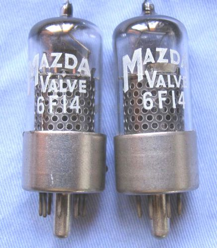 2 NOS  Mazda BVA 6F14 TUBES
