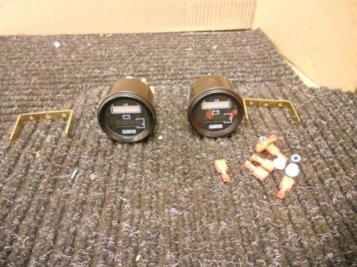 Lot of 2 - new curtis battery and lcd hour meter for sale