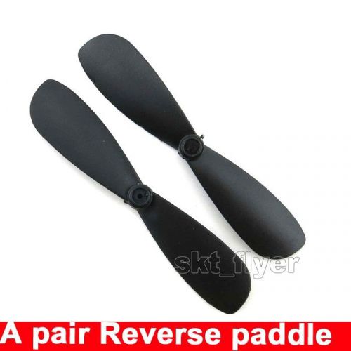 Reverse Paddle Fixed-wing Aircraft Propeller Blades Robotic Helicopter Toy Hobby