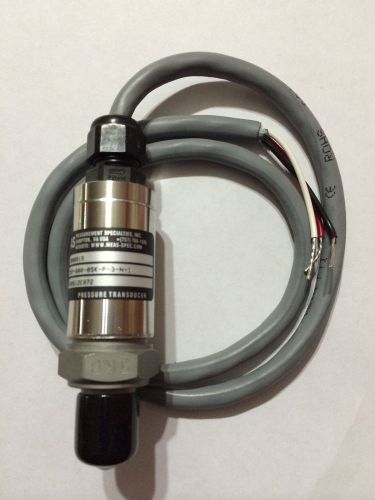 Measurement specialties 0-5000 psi pressure transducer sensor 0.5-4.5v output for sale