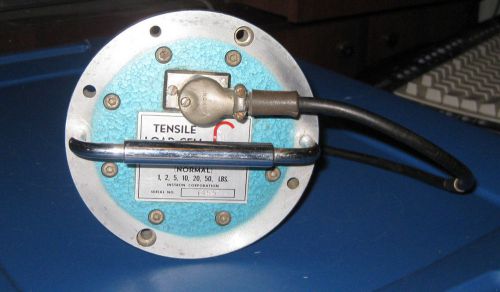 INSTRON ENGINEERING TENSILE LOAD CELL C  RANGES NORMAL  1,2,5,10,20,50 LBS.