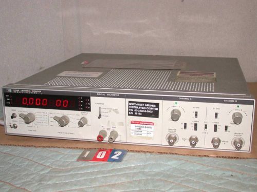 HP 5328A Universal Frequency counter Digital voltmeter 100MHz w/DVM  free ship
