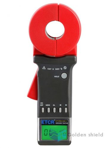 ETCR2100+ Clamp Ground Earth Resistance Tester Meter 0.01-1200? ?32mm