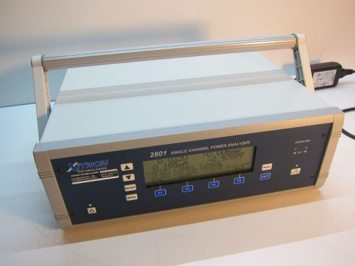 Xitron 2801 single channel power analyzer (2011+ models) for sale