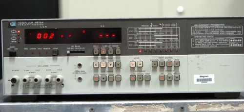 Agilent / hp 4262a 3 1/2 digit, digital multi frequency lcr meter with gpib for sale