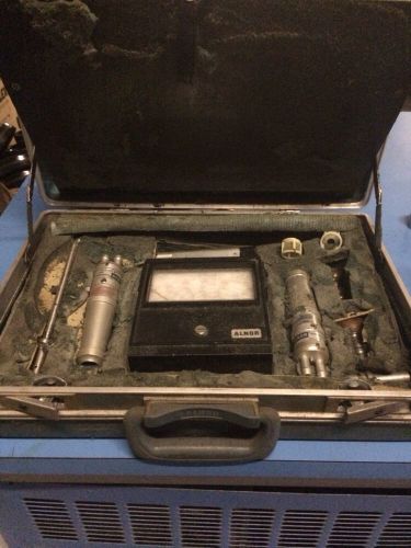 Alnor series 6000p velometer meter, case, accessories air velocity test for sale