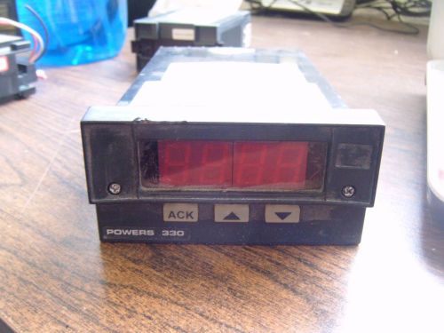 Powers process controls process monitor flowmeter 330 for sale