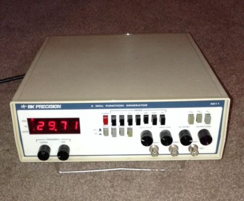 BK Precision 4011 5Mhz Function Generator, Works Great! With Power Cord