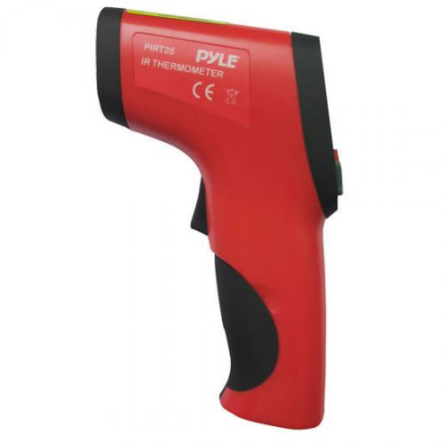 New pyle pirt25 compact infrared thermometer with laser targeting for sale