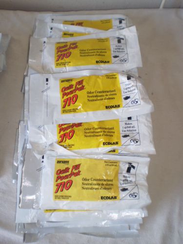 Ecolab odor counteractant quik fill pourpak 710 each 2 fl oz total : 30 for sale