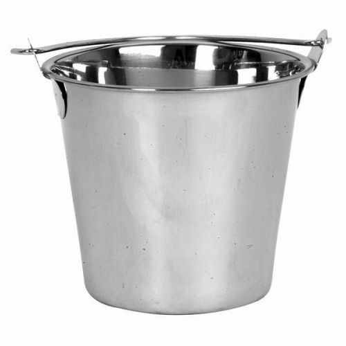 1pc stainless steel seamless 16 qt heavy duty ice bucket pail buckets pails 16qt for sale