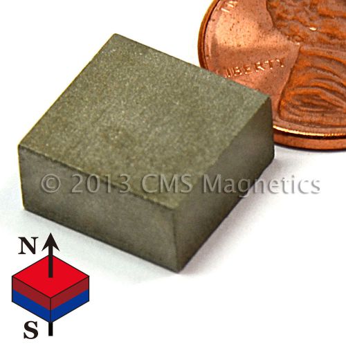 SmCo Magnets 1/2X1/2X1/4&#034; Samarium Cobalt Magnets 572 F Temperature 100 PC