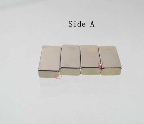 4pcs 1“*1/2”*1/4“ n52 magnets 25.4*12.5*6.3mm neodymium strong rare earth (6) for sale