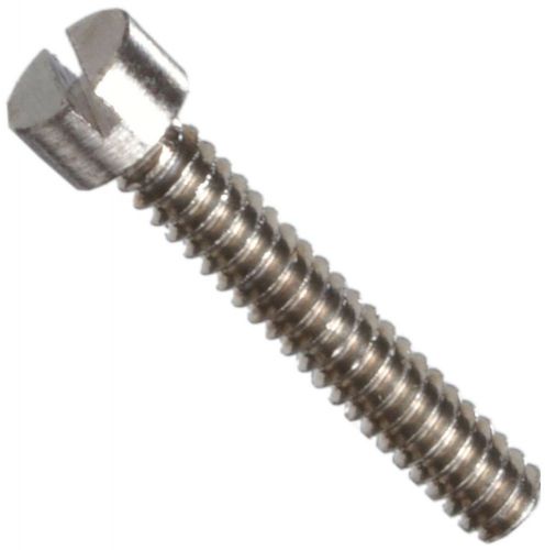 Stainless steel machine screw, fillister head, slotted drive, m.9-1.25, 0.120&#034; l for sale