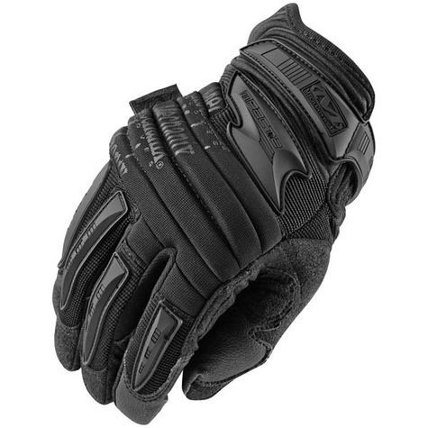 Mechanix Wear MP2-55-009 M-Pact 2 Tactical Glove Covert Black Medium