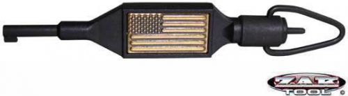 ZT 100 Swivel Key with USA Flag - Black Handcuff Key