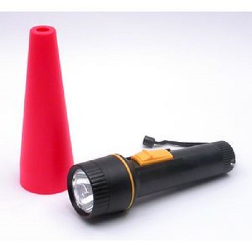 Flashlight with Warning Cone ... Traffic Safety