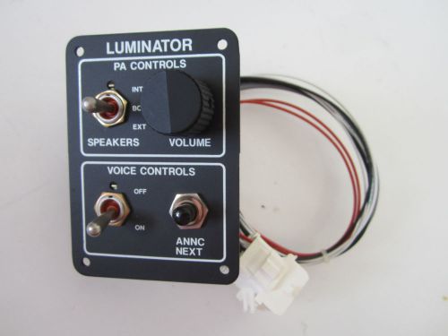 Luminator PA Control Assy Part # 510393015, 5303660-007