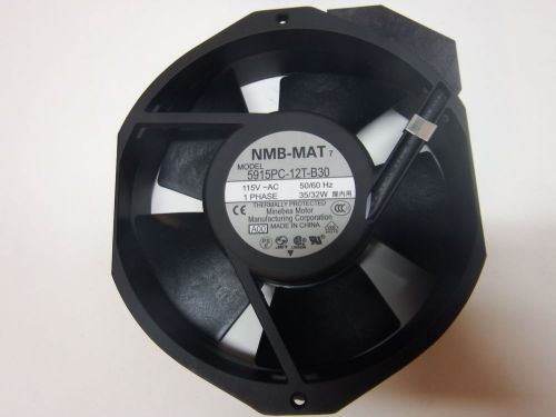 NMB-MAT 5915PC-12T-B30 FAN 115V~AC 50/60 Hz 1PHASE 35/32W MINEBEA MOTOR