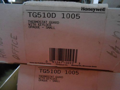 Honeywell thermostat guard w/keylock tg510d 1005 opaque small for sale