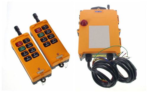 3 Motions 2 Speed 2 Transmitters Hoist Crane Remote Control System Controller