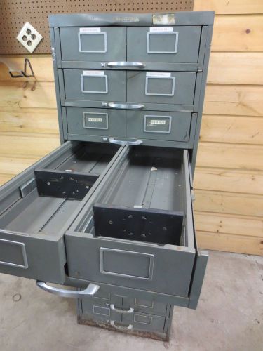 Yawman -Erbe Steampunk steel file Filing Parts Cabinet Organizer 22 drawers