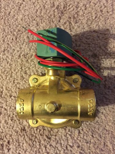 New asco 8210g4 red hat 120 vac 1&#034; npt solenoid valve for sale