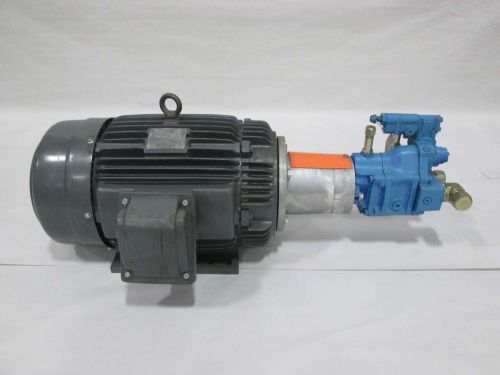 Vickers pv westinghouse teco 20hp 230/460v-ac piston hydraulic pump d351734 for sale