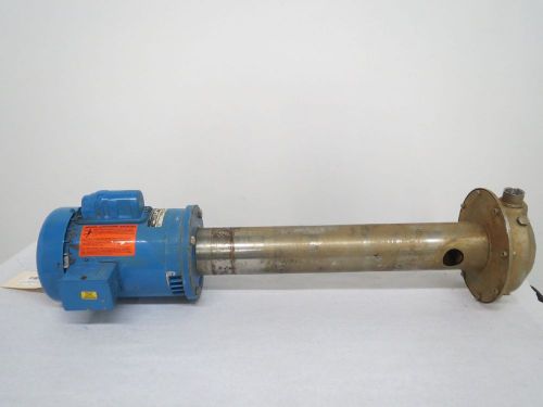 Goulds npv 1sl1c04f5 vertically immersed suction 1-1/4x1-6in 1/2hp pump b332694 for sale