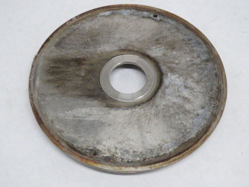 TRI CLOVER 1-1/2IN ID 8-1/4IN OD PUMP BACKING PLATE STAINLESS B325005
