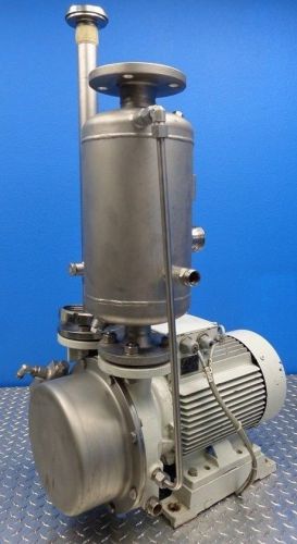 5.3 KW STERLING SIHI LEMB 161 C6 STAINLESS STEEL PUMP WITH MOTOR W/ TENEZ