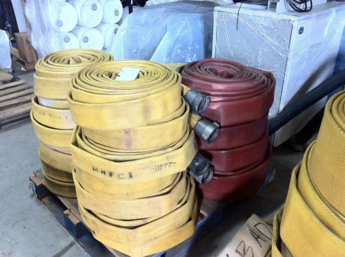 (9) 3&#034; (13) 2-1/2&#034; x 50 feet, attack fire hose angus, snap-tite for sale