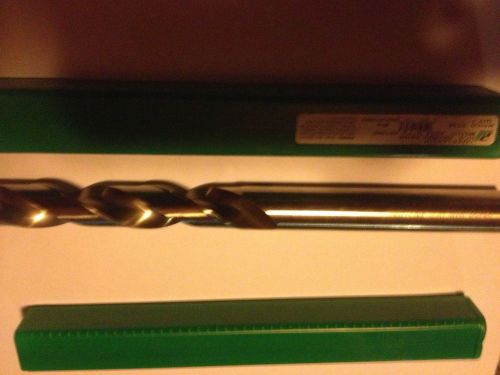 Drill taper length cobalt 0.7188 23/32&#034; precision twist drill nos for sale
