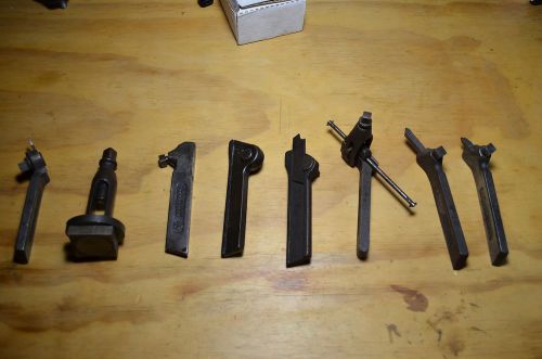 ARMSTRONG TOOL HOLDER SET (INCLUDES LANTER STYLE TOOL POST) lathe tools