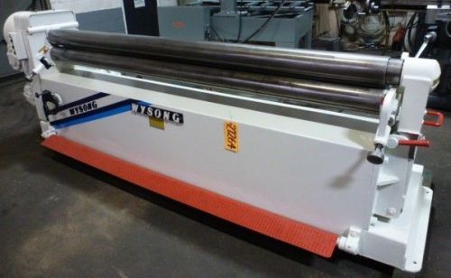 Wysong 96&#034; x 16 ga. power bending roll, no. c-96, 5&#034; rolls, 3 hp (27264) for sale