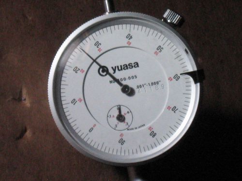 Yuasa Dial Gage .001-1.000inch for Precision Height Gage