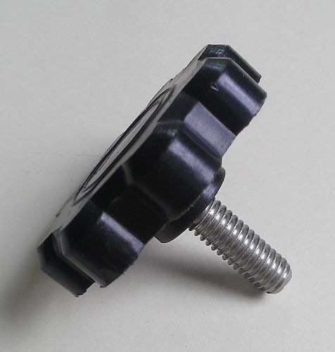 710403 Lock Multi Lobe Knob with Machine Screw (Stud) 5/16-18 x  7/8&#034;