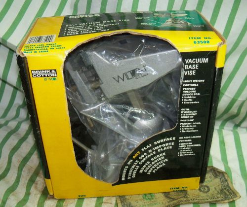 Wilton 63500 3vb 2-3/4in vacuum base vise for sale