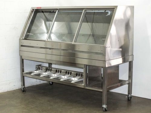 Cleanroom Cabinet  Stainless Steel Bench with Sliding Glass Enclosure