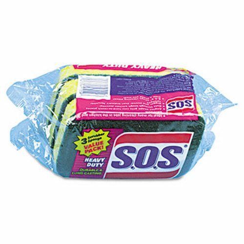 S.O.S Heavy-Duty Scrubber Sponges, 24 Sponges (CLO 91029)