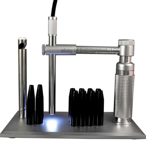 2MP USB Digital Microscope Video borescope otoscope earscope webcam Camera Stand