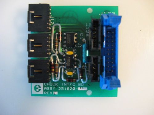 TelTec Chuck Interface PCB, 251820-001 Rev B, New