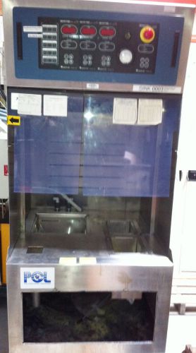 Pcl modutek 32&#034; stainless steel wet process station, great condition for sale