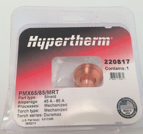 Hypertherm mechanized shield powermax 65 85 220817 for sale