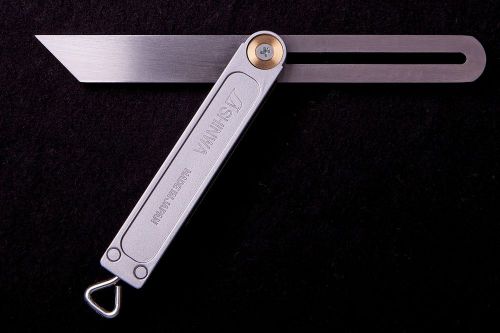 Shinwa japanese 10&#034; sliding bevel gauge w/ aluminum base &amp; stainless steel blade for sale