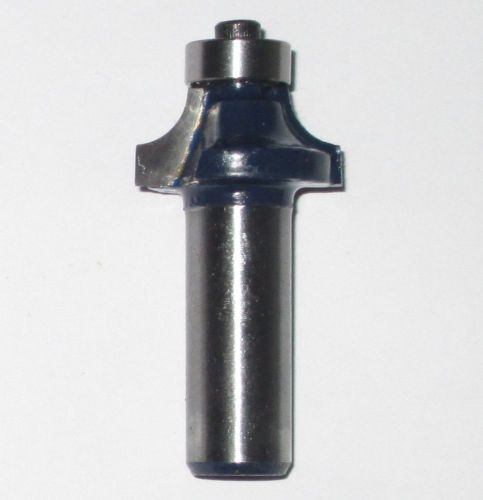 1/4&#034; round-over router bit w/ 1/2&#034; shank &amp; carbide tip (tct) [corner roundover] for sale