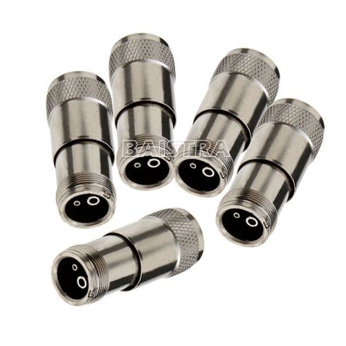 5pcs Dental tubing change adapter connector converter for High speed handpiece