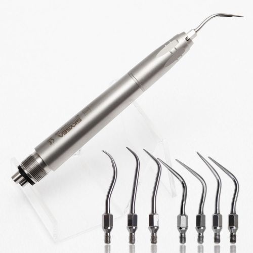G-Type Dental Super Sonic Air Scaler Scaling Handpiece Fit KAVO 4 HOLE &amp; 7 tips